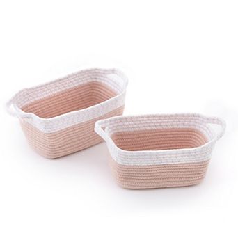Levtex Baby 2 pc Rope Basket Set