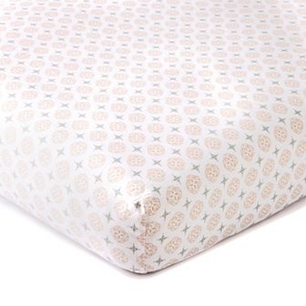 Levtex Baby Skylar Coin Medallion Fitted Sheet