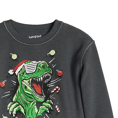 Toddler & Boys 4-12 Jumping Beans® Adaptive Sensory Fleece Crew