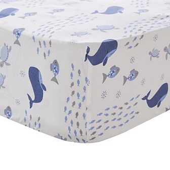 Levtex Baby Boho Bay Underwater Creatures Fitted Sheet