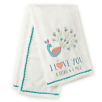 Levtex Baby Fiona Peacock Blanket