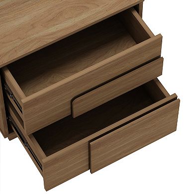 MANHATTAN COMFORT Horizon Modern 2-Full Extension Drawer Nightstand