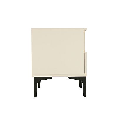 MANHATTAN COMFORT Amara Modern 1-Drawer Nightstand