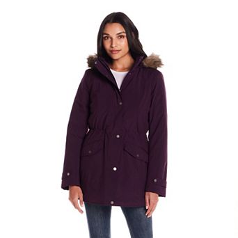 Women's Gallery Faux Fur Trim Parka
