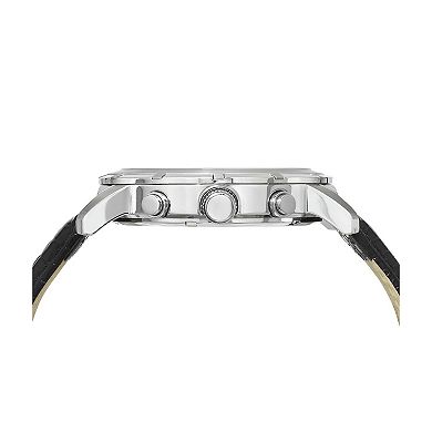 Porsamo Bleu NYC Chrono Men's Leather Watch 1282ANYL