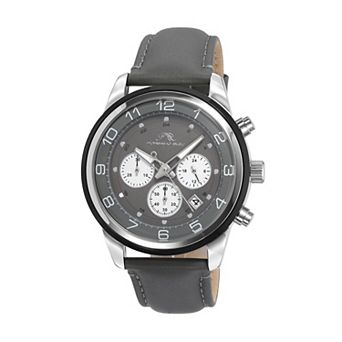 Porsamo Bleu Arthur Men's Leather Chonograph Watch 1091EARL