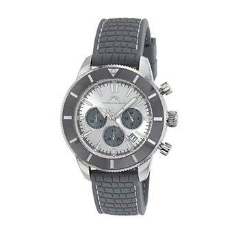 Porsamo Bleu Brandon Men's Stainless Steel Silicone Chronograph Watch