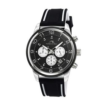 Porsamo Bleu Arthur Men's Silicone Chonograph Watch 1092ARR