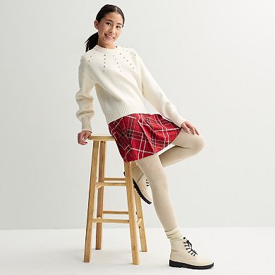 Girls 6-20 SO® Beaded Sweater in Regular & Plus Size