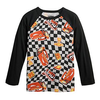 Disney / Pixar's Cars Lightning McQueen Boys 4-12 All Over Print Graphic Tee by Jumping Beans®