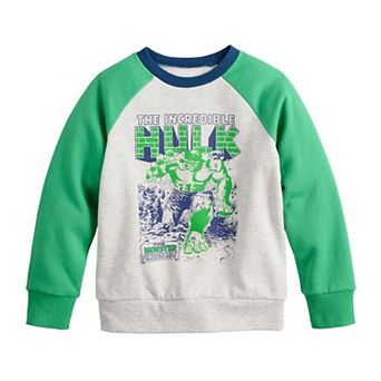 Boys 4-12 Jumping Beans® Marvel Incredible Hulk Softest Fleece Pullover Sweatshirt
