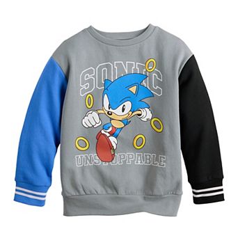 Boys 4-12 Jumping Beans® Sonic The Hedgehog Unstoppable Elevated Fleece Pullover