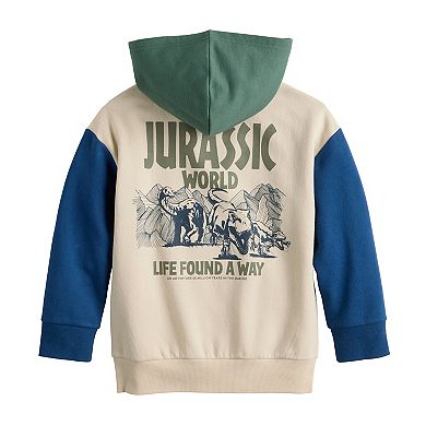 Boys 4-12 Jumping Beans Jurassic Park Fleece Zip-Up Hoodie