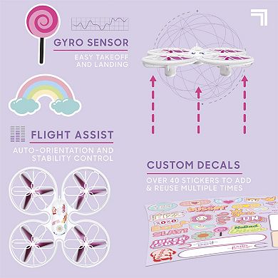 Sharper Image Lyra Remote Control Drone