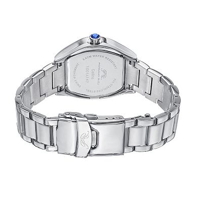 Porsamo Bleu Celine Women's Stainless Steel Tonneau Watch