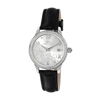 Porsamo Bleu Ruby Women's Stainless Steel Crystal Watch