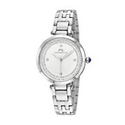Bulova 96L265 Silver Tone White Mother of Pearl Dial Crystal Accent Womens Watch Bulova | Accessories | Bulova 96l265 Silver Tone White  main image 2