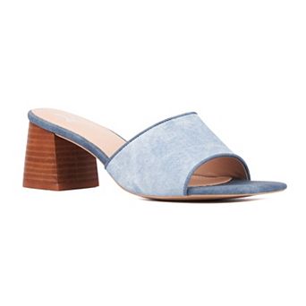 New York & Company® Felice Women's Block Heel Slide Sandals