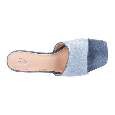 New York & Company® Felice Women's Block Heel Slide Sandals