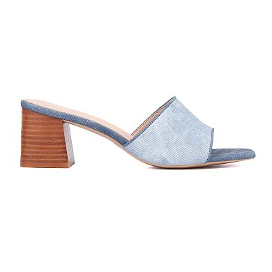 New York & Company® Felice Women's Block Heel Slide Sandals