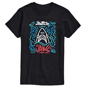Men's Jaws Doodles Graphic Tee