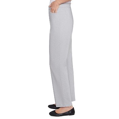 Women's Alfred Dunner Comfort Allure Pearl Medium Length Pants