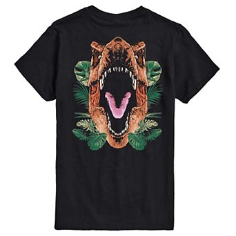 Men's Jurassic World T-Rex Face Graphic Tee