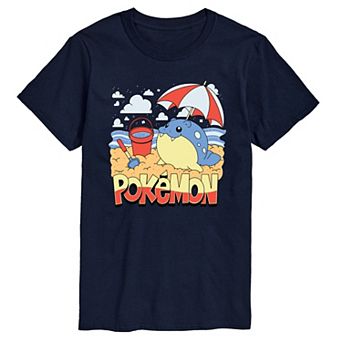 Men's Pokémon Spheal Beach Day Graphic Tee