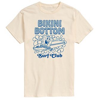 Men's SpongeBob SquarePants Bikini Bottom Surf Club Graphic Tee