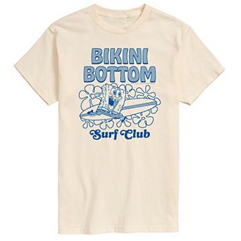Men's SpongeBob SquarePants Bikini Bottom Surf Club Graphic Tee