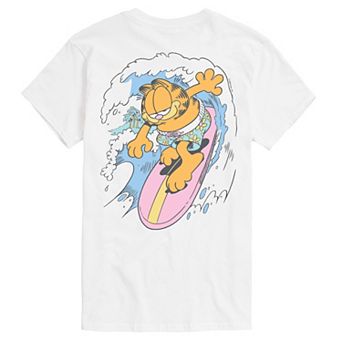 Men's Garfield Surfing Graphic Tee