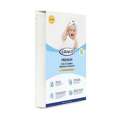 Graco® Premium Waterproof Crib & Toddler Mattress Protector