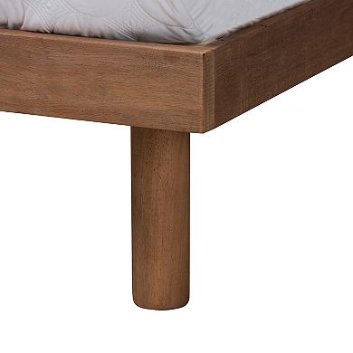 Baxton Studio Decker Platform Charging Station Bed