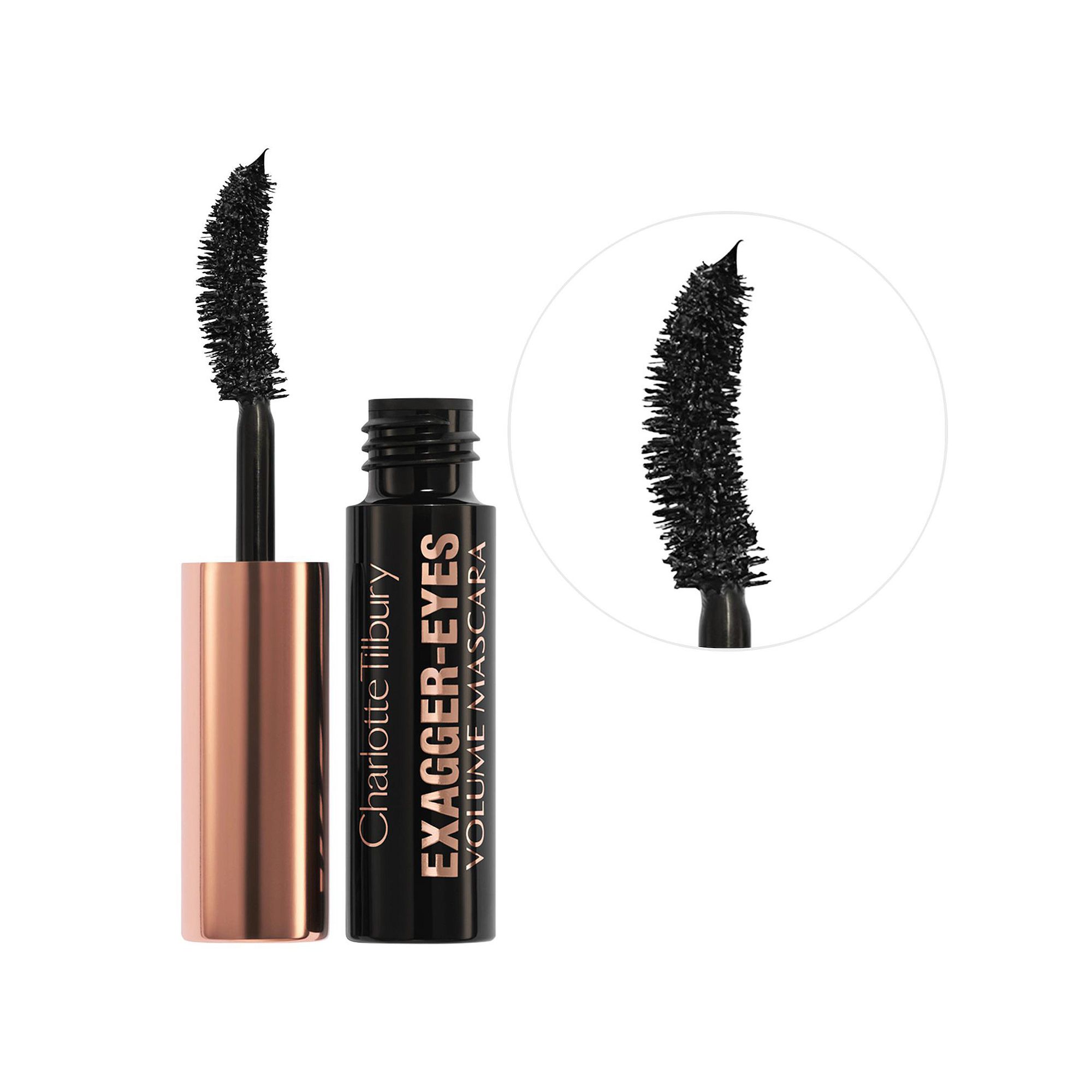 Charlotte Tilbury Mini Exagger-eyes Volumizing and Curling Mascara, Size: 0