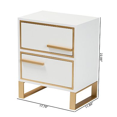 Baxton Studio Giolla End Table