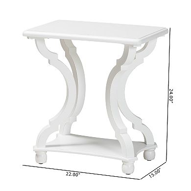 Baxton Studio Cianna End Table