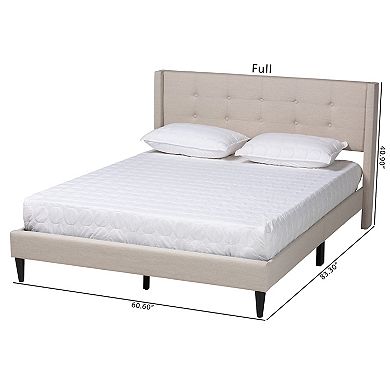 Baxton Studio Casol Platform Bed Frame