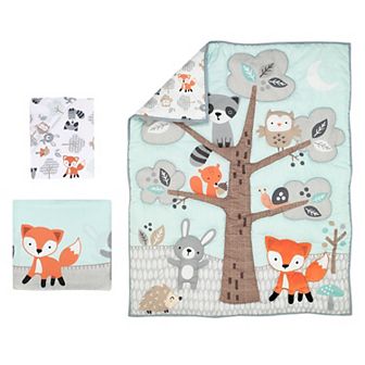 Bedtime Originals Woodland Friends 3 pc Crib Bedding Set