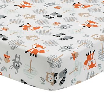 Bedtime Originals Woodland Friends Fitted Crib Sheet