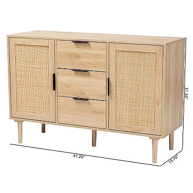 Baxton Studio Harrison Sideboard Accent Table