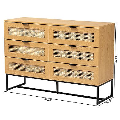 Baxton Studio Sawyer Storage Cabinet