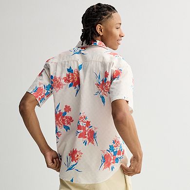 Men's Billabong Short Sleeve Button Down Shirt