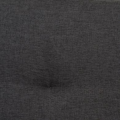 Baxton Studio Louvain Bed & Nightstands 3-Piece Bedroom Set