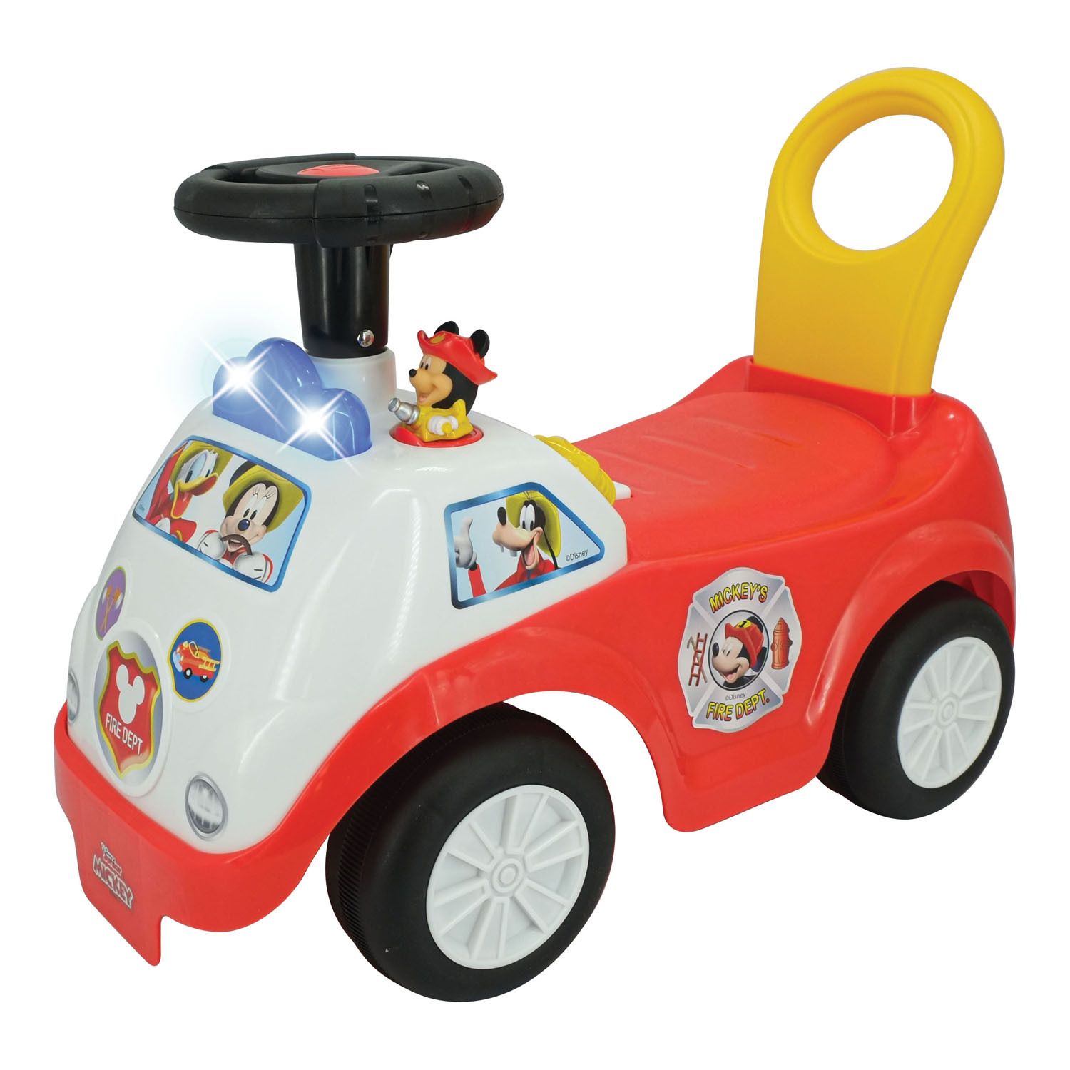 Детская игрушка Trademark Global Light n' Sound Ride-On Toy, цвет: Mickey — фото 1
