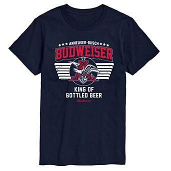 Big & Tall Budweiser USA Collegiate Graphic Tee