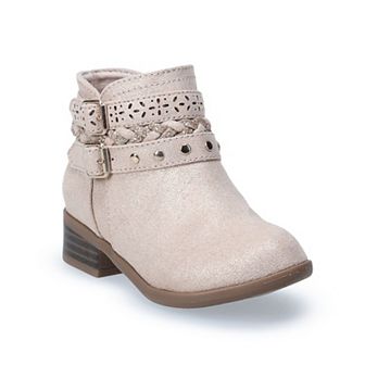 Jumping Beans® Braided Boot Toddler & Girls' Ankle Boots