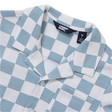 Boys 2-20 Lands' End Short Sleeve Slub Camp Shirt