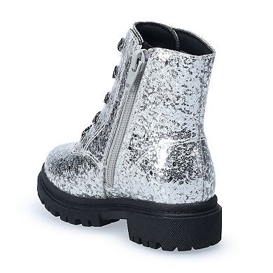 Jumping Beans® Toddler & Girls' Lace-Up Combat Boots