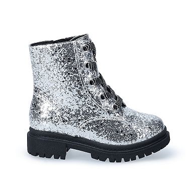 Jumping Beans® Toddler & Girls' Lace-Up Combat Boots