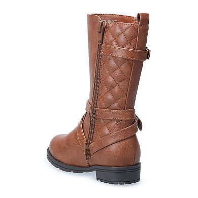 Jumping Beans® Toddler & Girls' Quilted Riding Boots